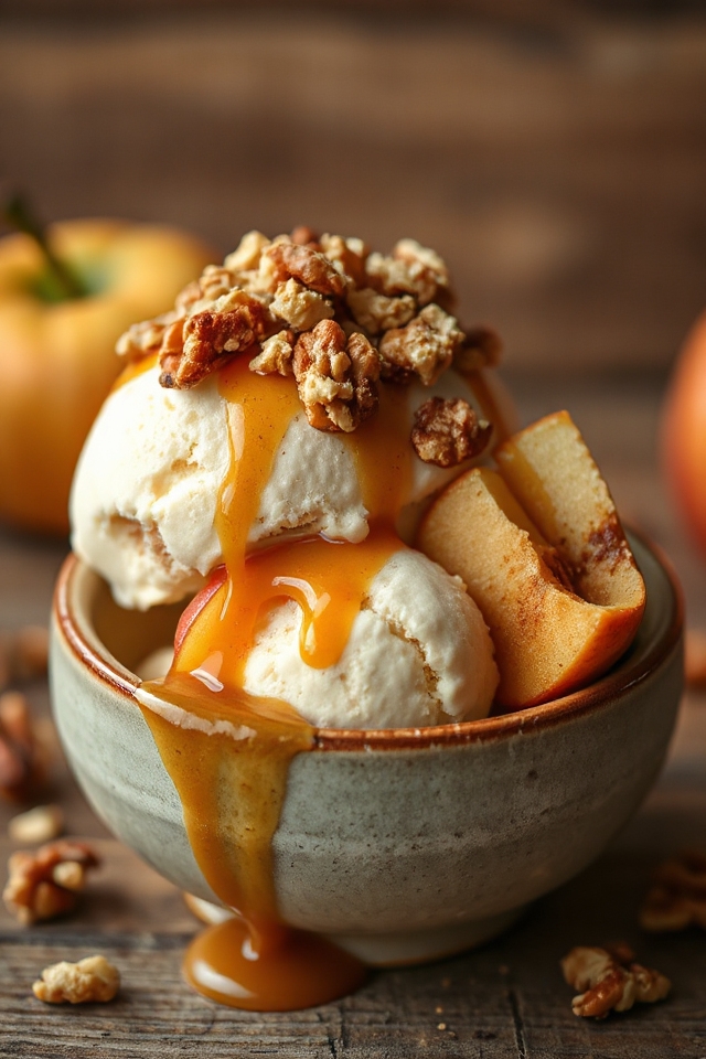 apple pie ice cream