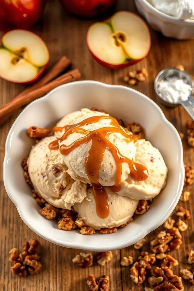 apple pie ice cream