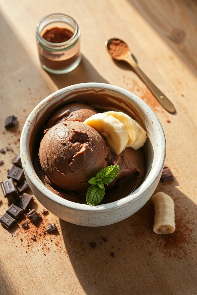 banana chocolate ice cream