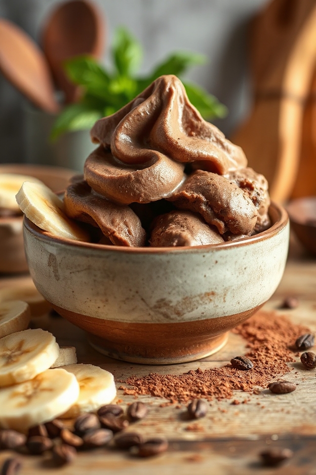 banana chocolate ice cream
