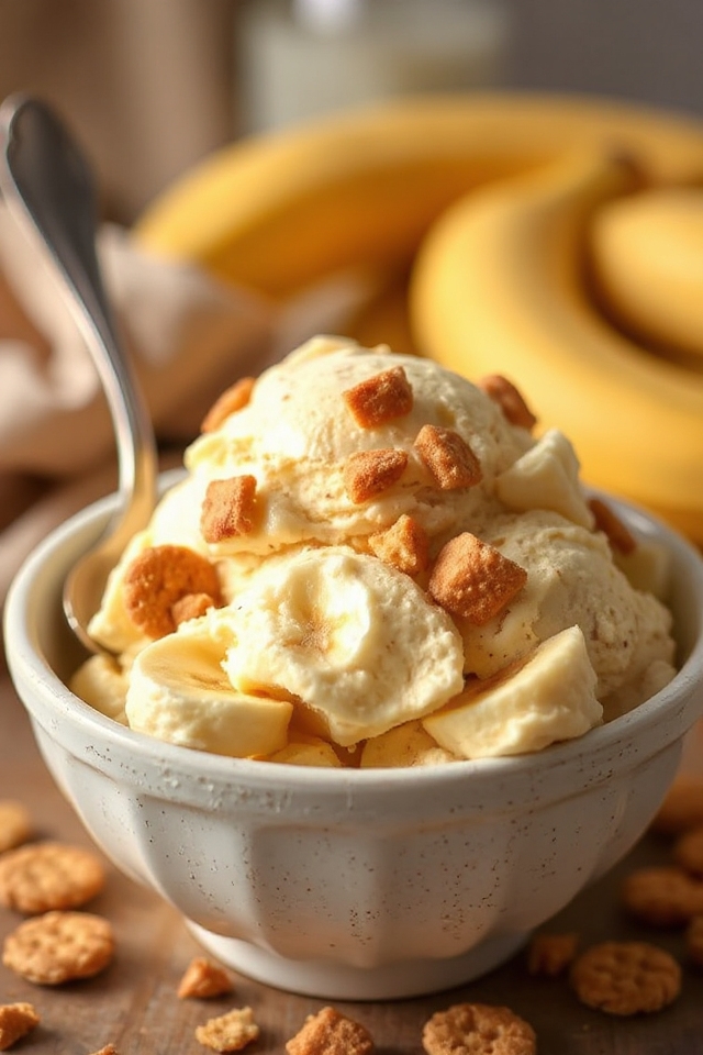 banana pudding ice cream recipe