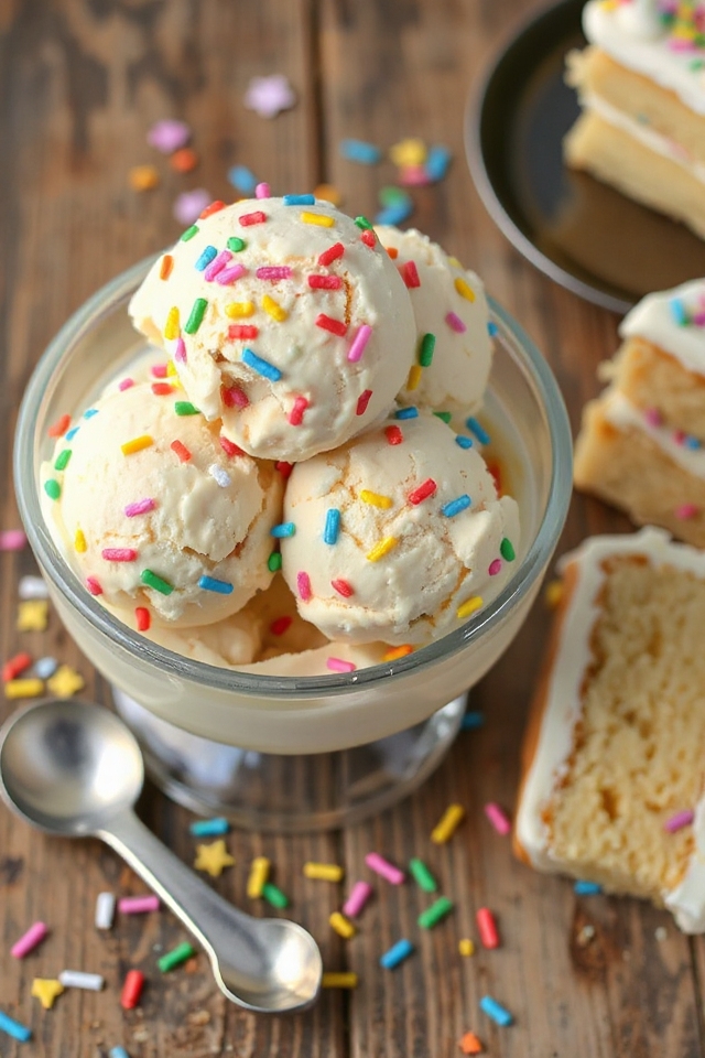 birthday cake ice cream