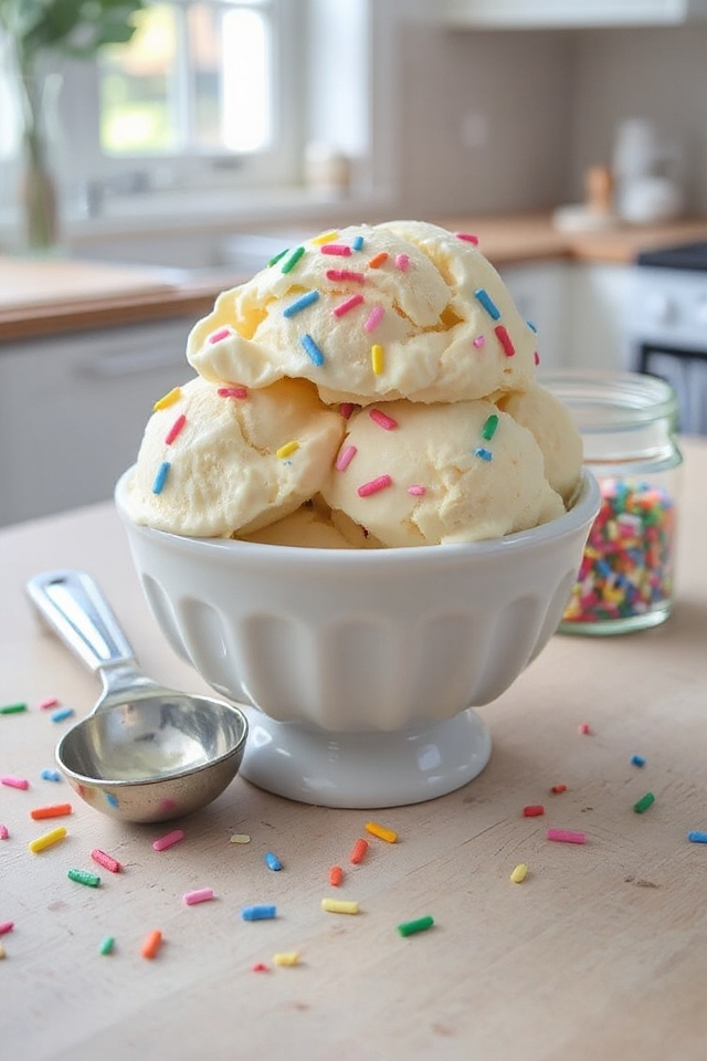 cake batter ice cream