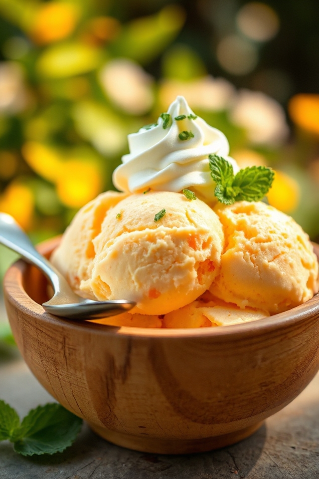 cantaloupe ice cream recipe