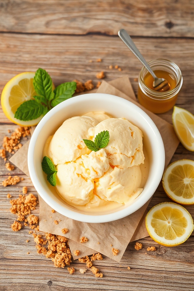cheesecake flavored ice cream