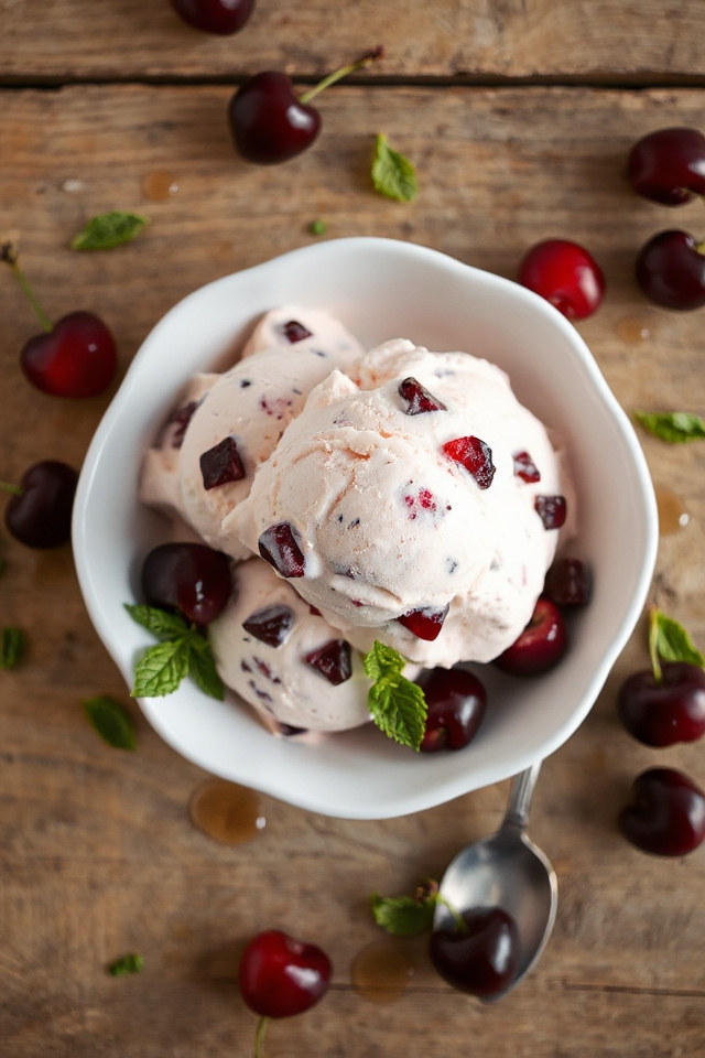 cherry vanilla ice cream recipe
