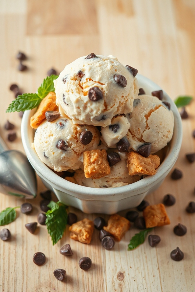 chocolate chip cookie dough