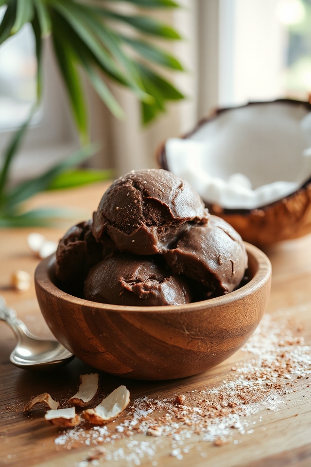 chocolate coconut ice cream recipe