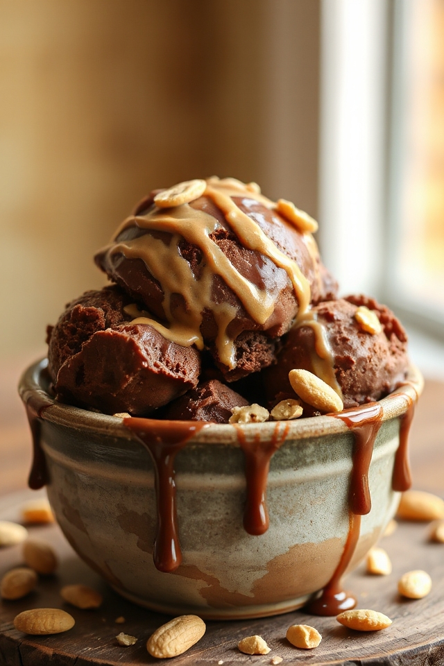 chocolate peanut butter ice cream