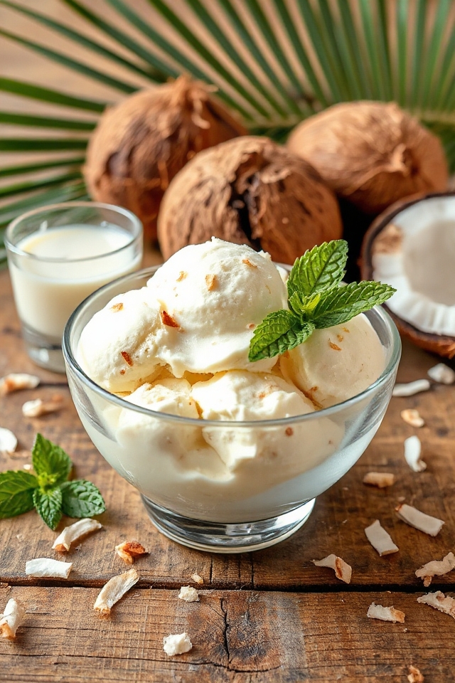 coconut milk ice cream recipe