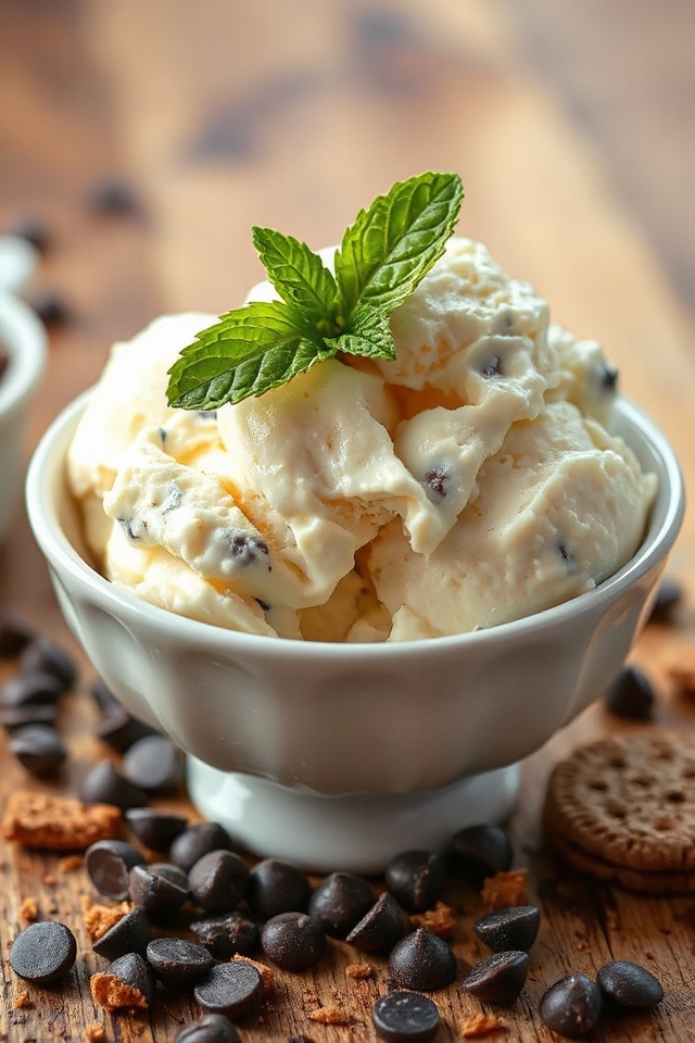 creamy homemade ice cream
