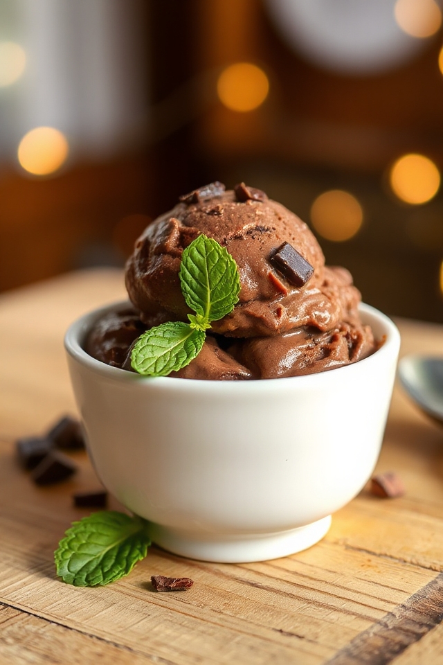 delicious homemade pudding ice cream