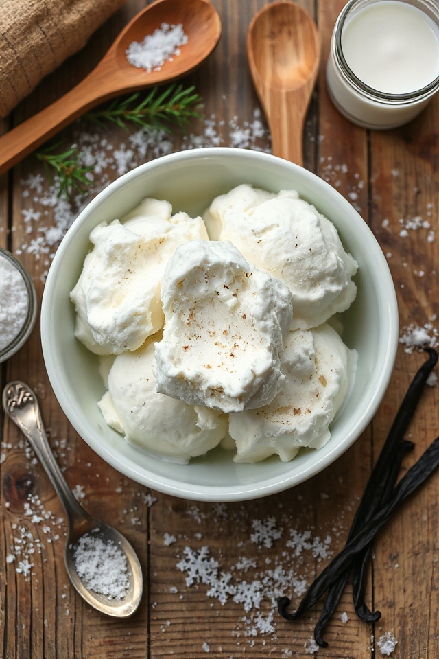 delicious homemade snow treat