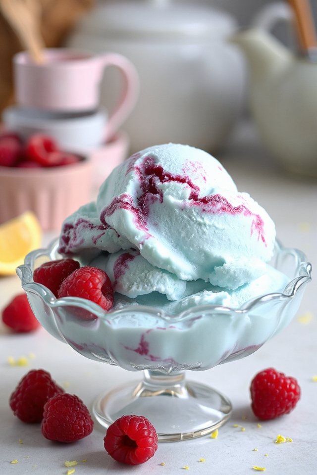 delightful blue moon ice cream