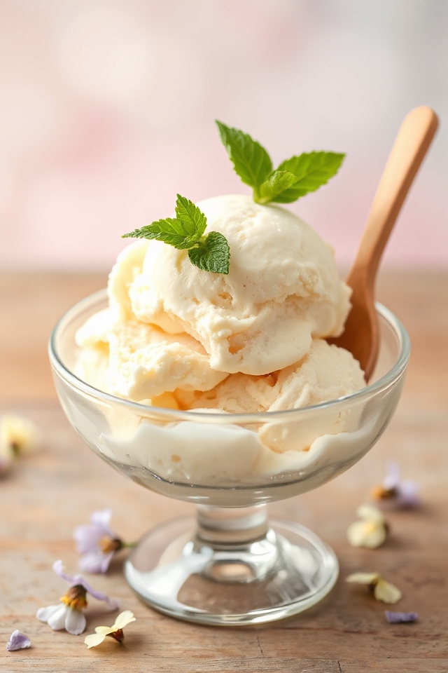 easy homemade vanilla ice cream