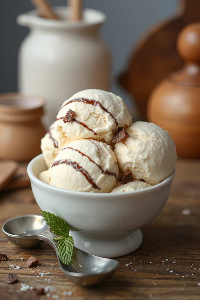 homemade basic ice cream