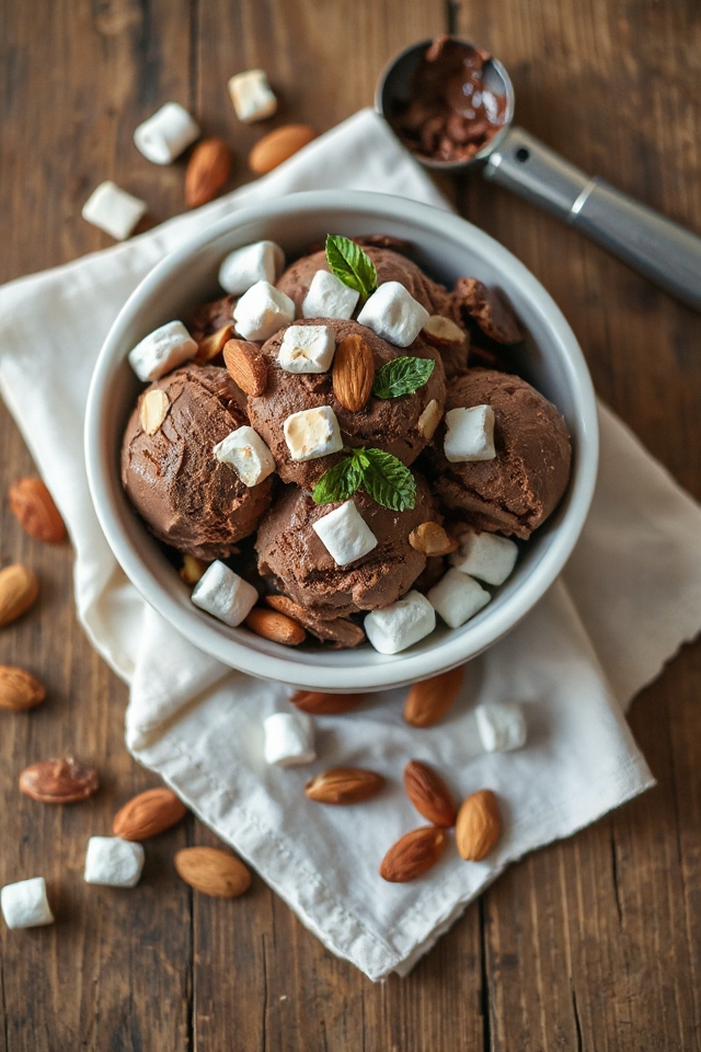 homemade rocky road delight