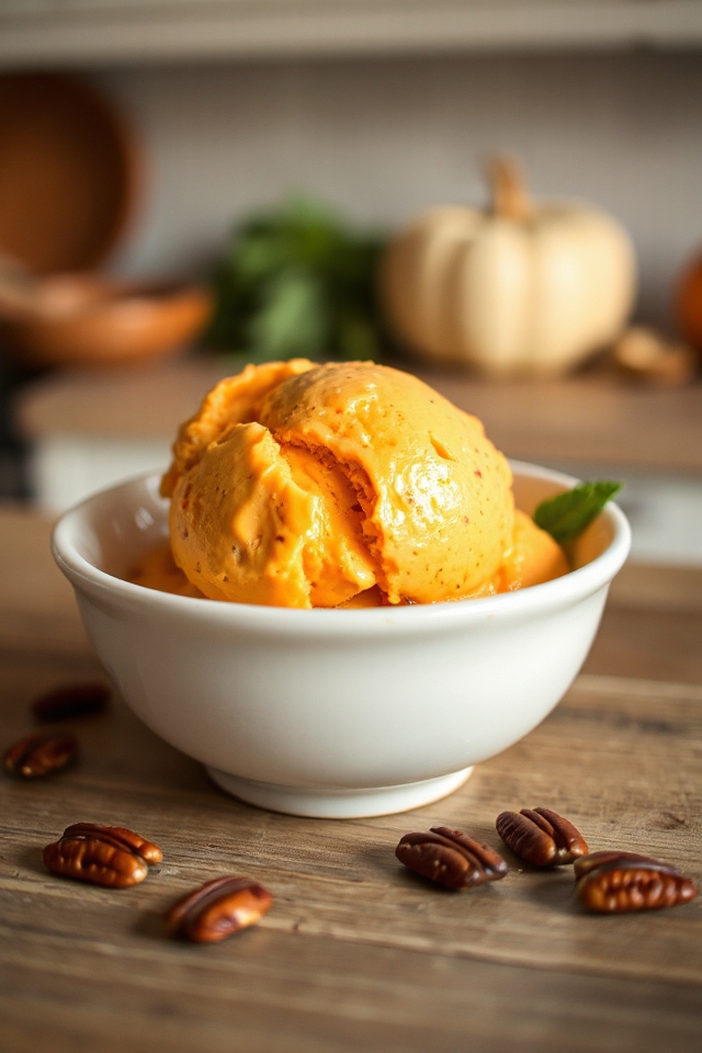 homemade sweet potato ice cream