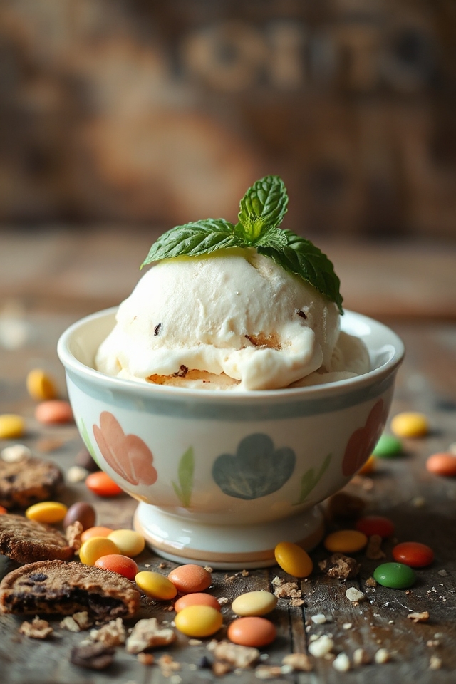 homemade vanilla ice cream