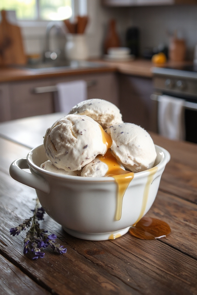 honey lavender ice cream recipe
