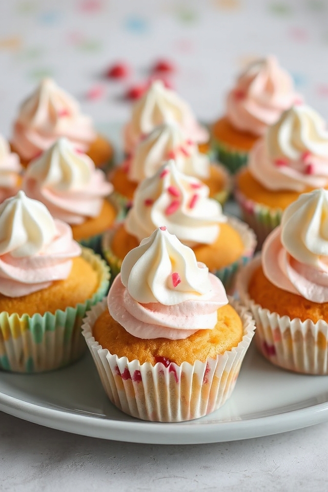 ice cream cupcake creation