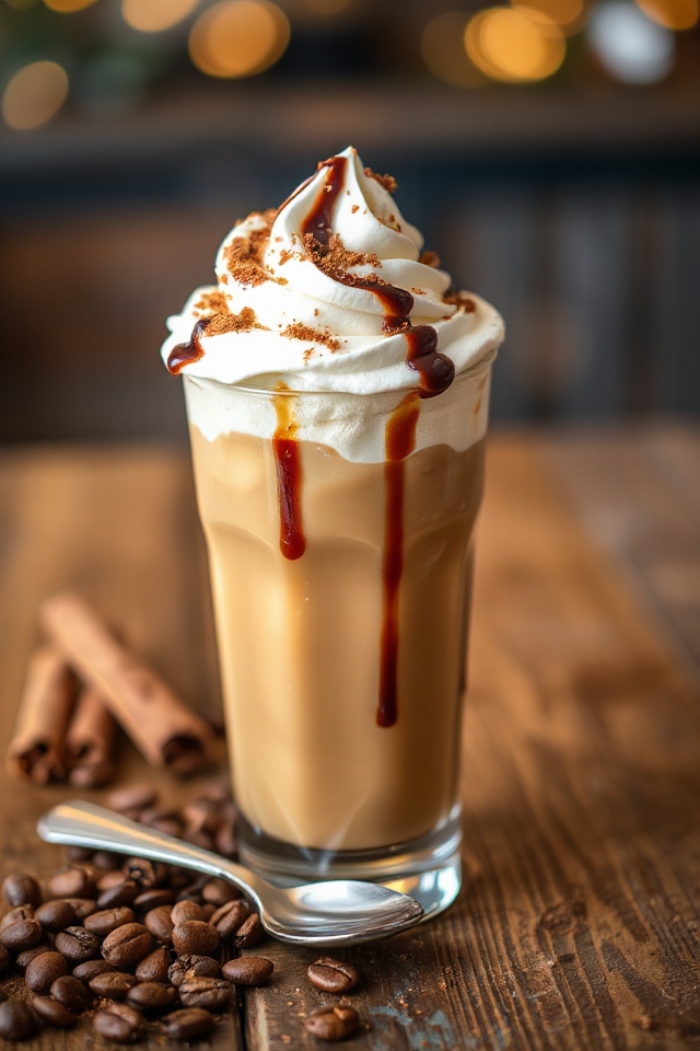 indulgent creamy coffee treat