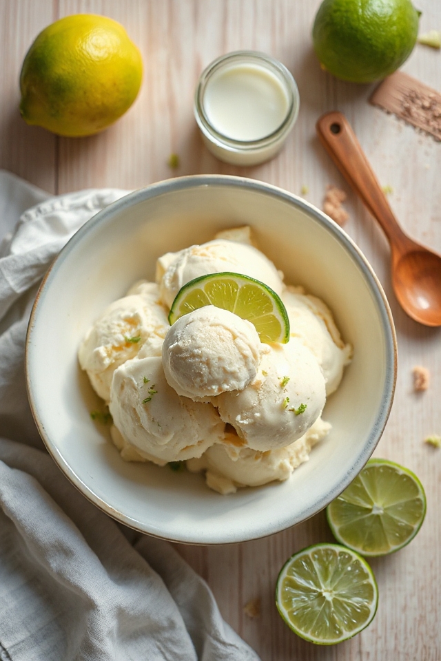 key lime ice cream