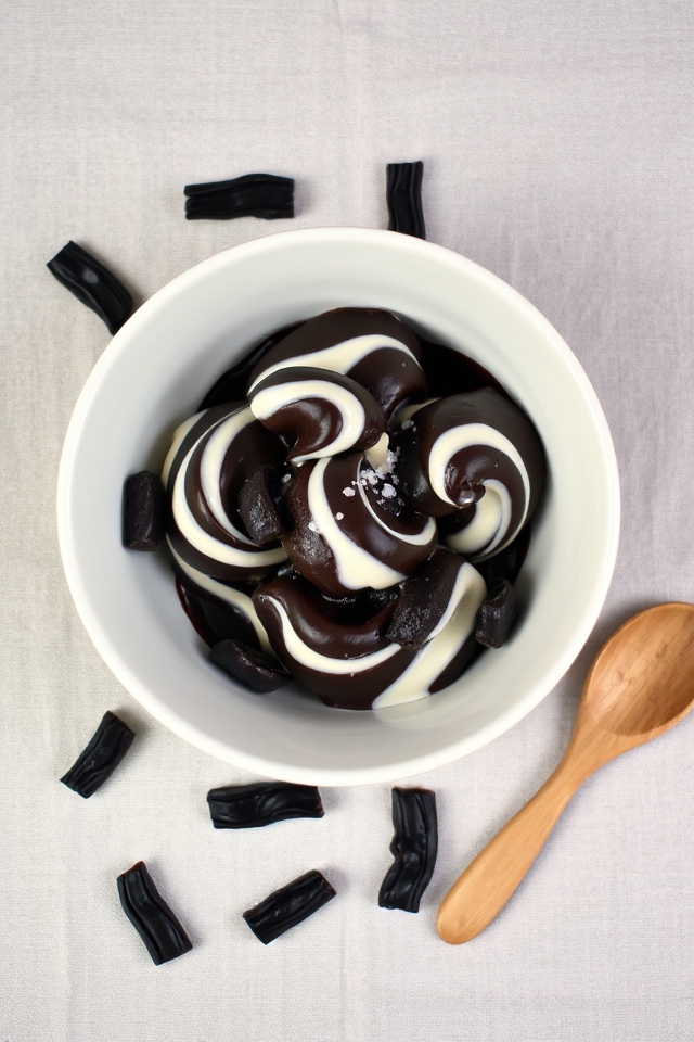 licorice flavored ice cream