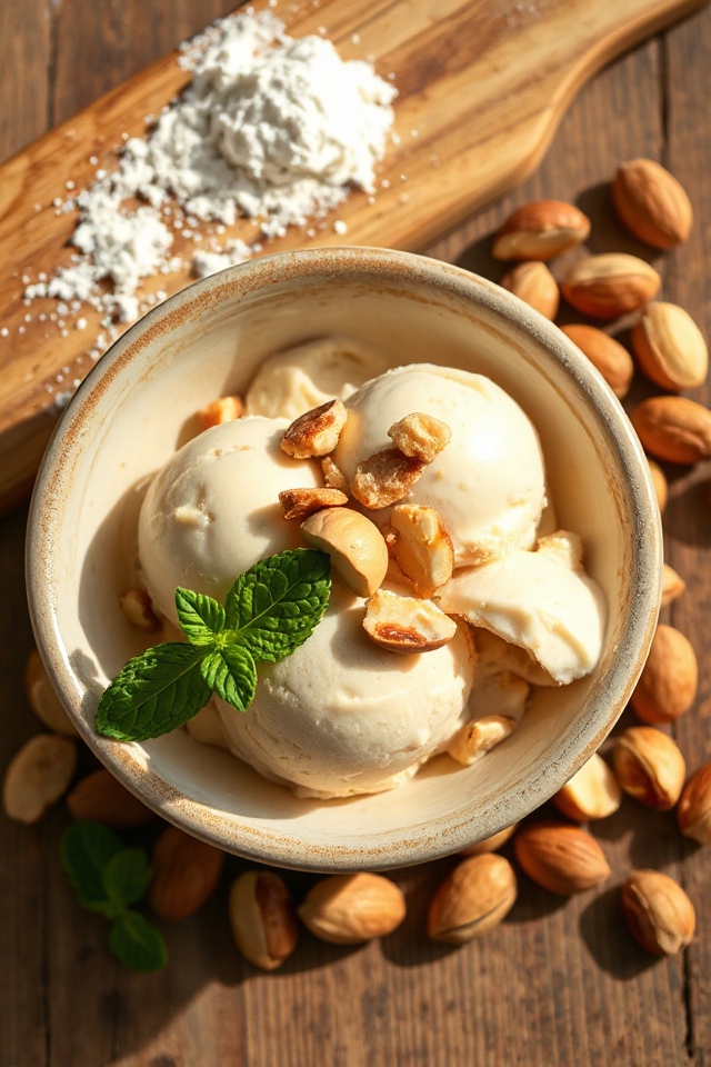 macadamia nut ice cream