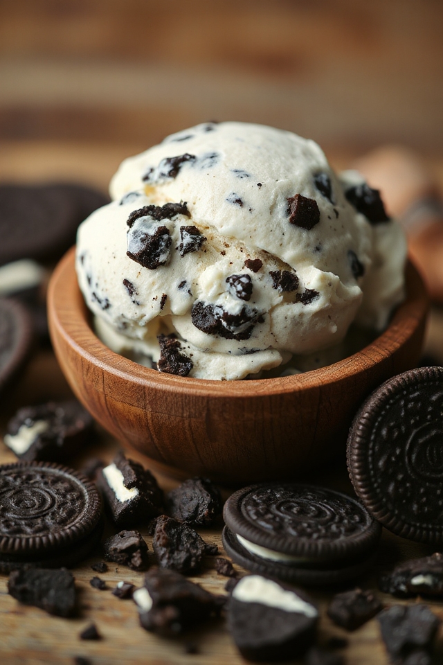 make creamy oreo ice cream