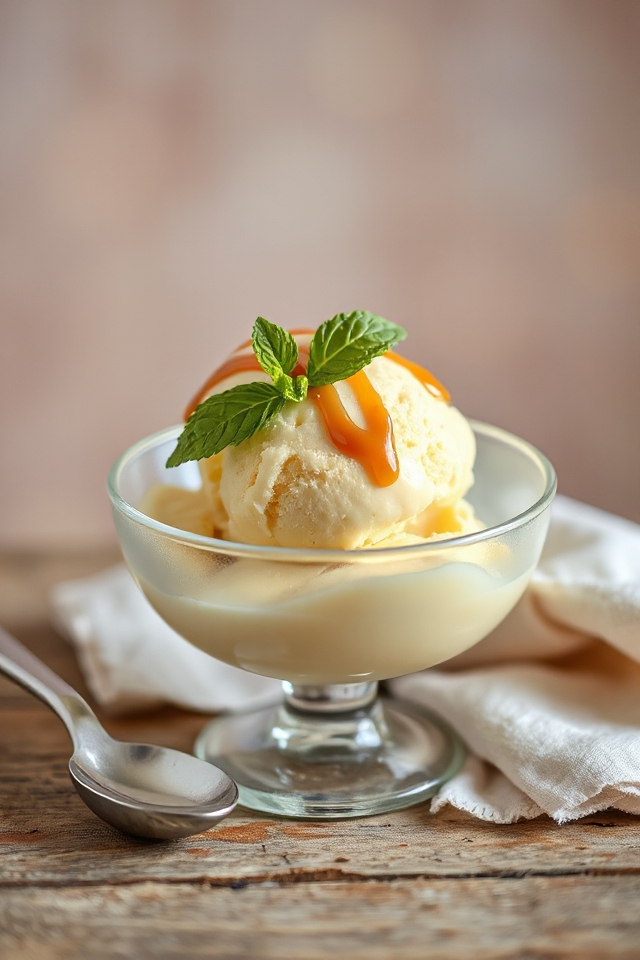 make delicious custard ice cream