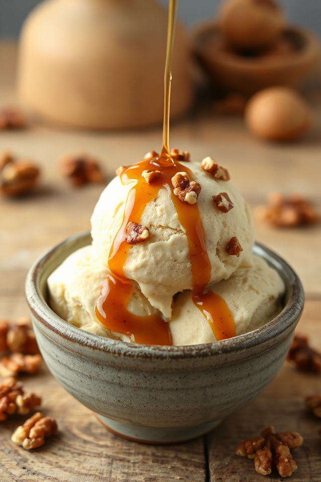 maple walnut ice cream delight