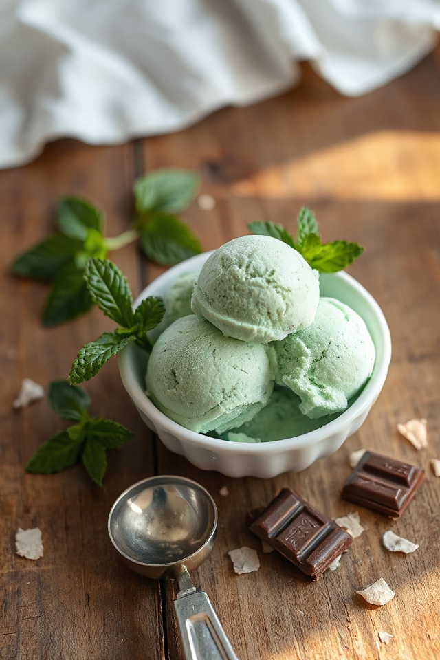 mint ice cream recipe
