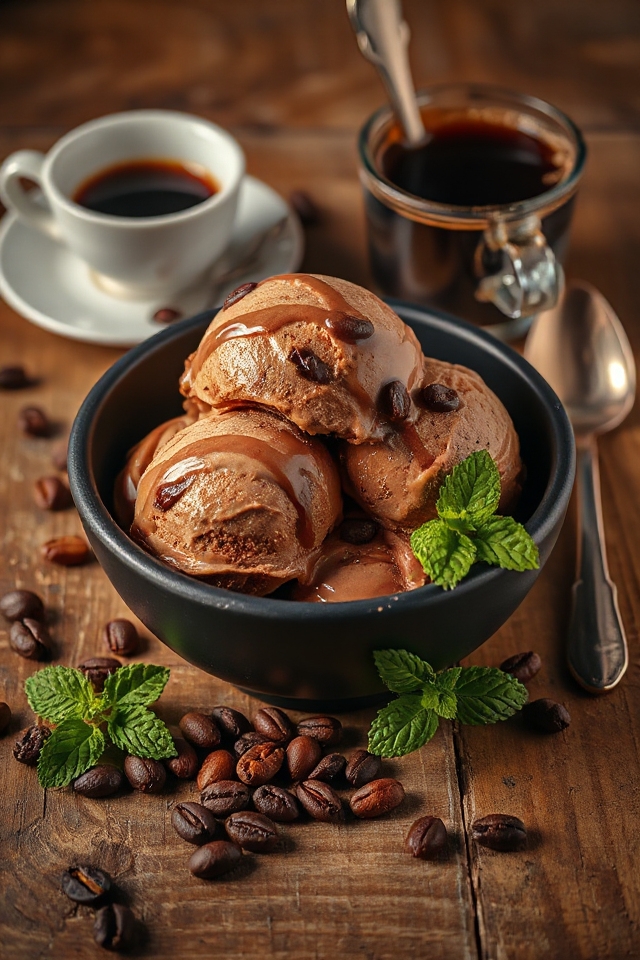 mocha ice cream recipe