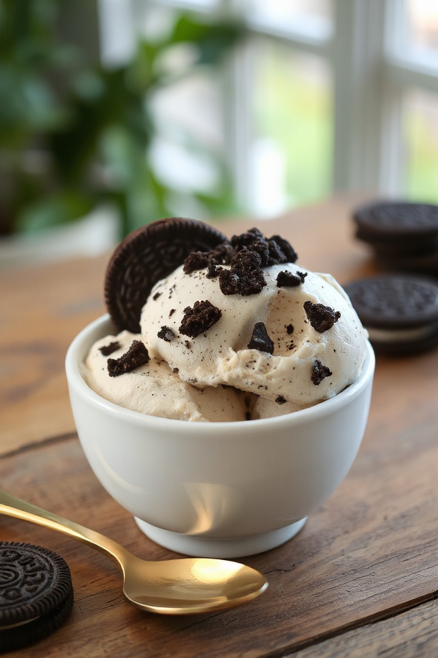 oreo ice cream recipe instructions