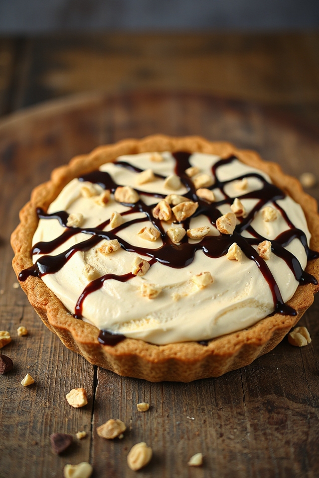 peanut butter ice cream pie