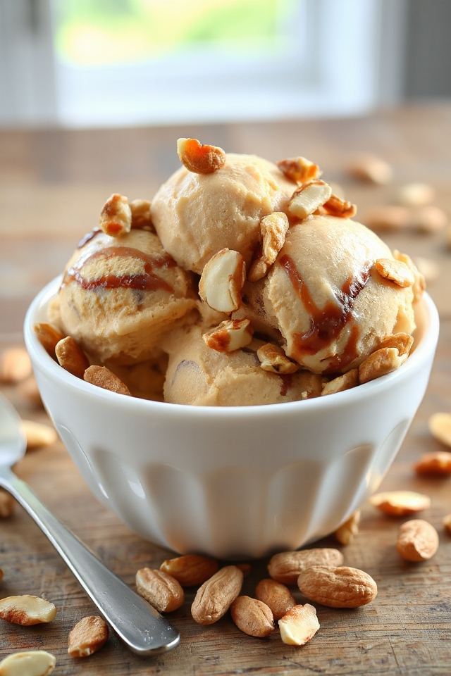 peanut butter ice cream recipe