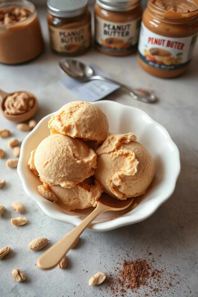 peanut butter ice cream recipe