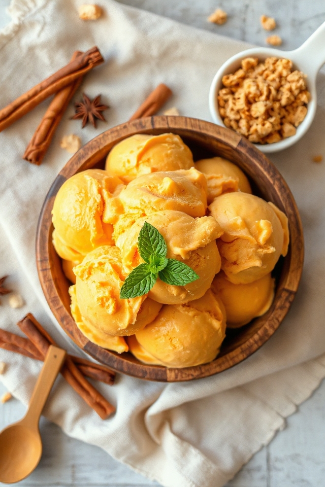 pumpkin cheesecake ice cream recipe