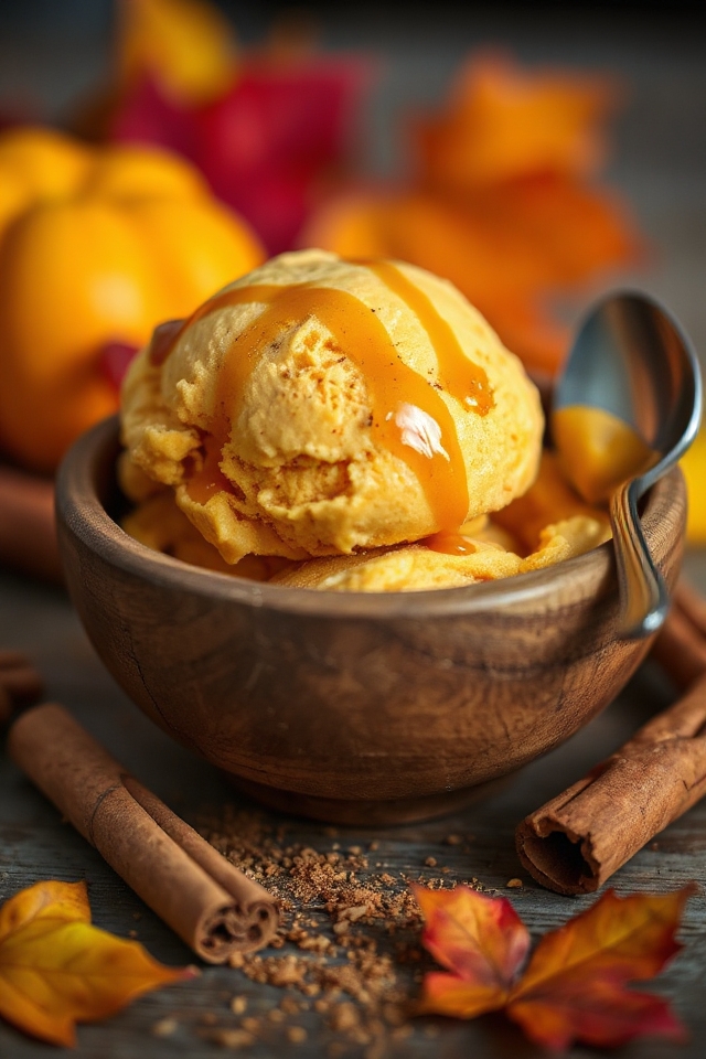 pumpkin ice cream recipe