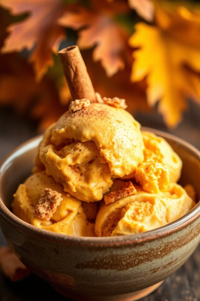 pumpkin pie ice cream recipe