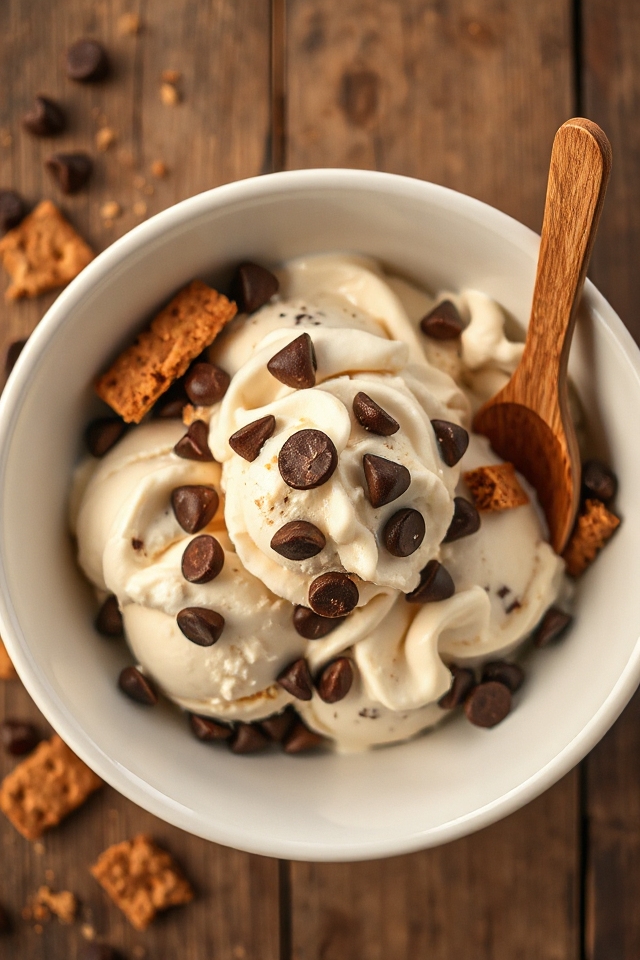 s mores flavored ice cream