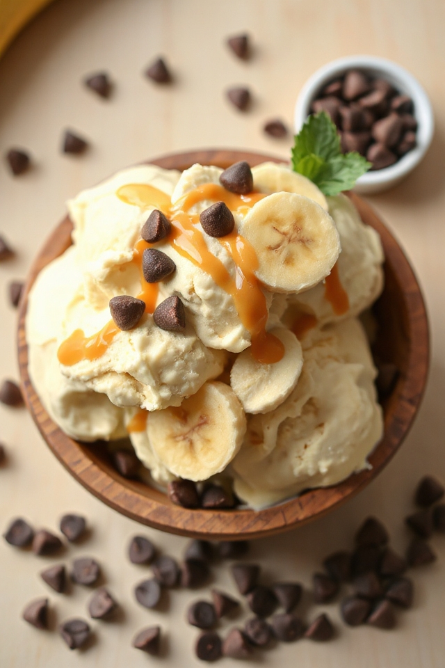 simple homemade banana ice cream