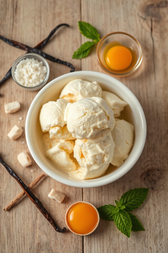 simple homemade ice cream