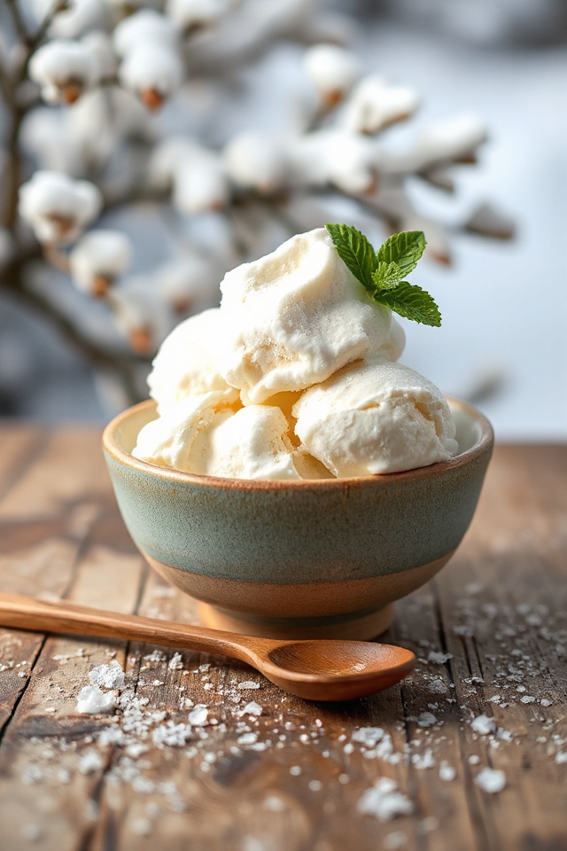 snow ice cream recipe