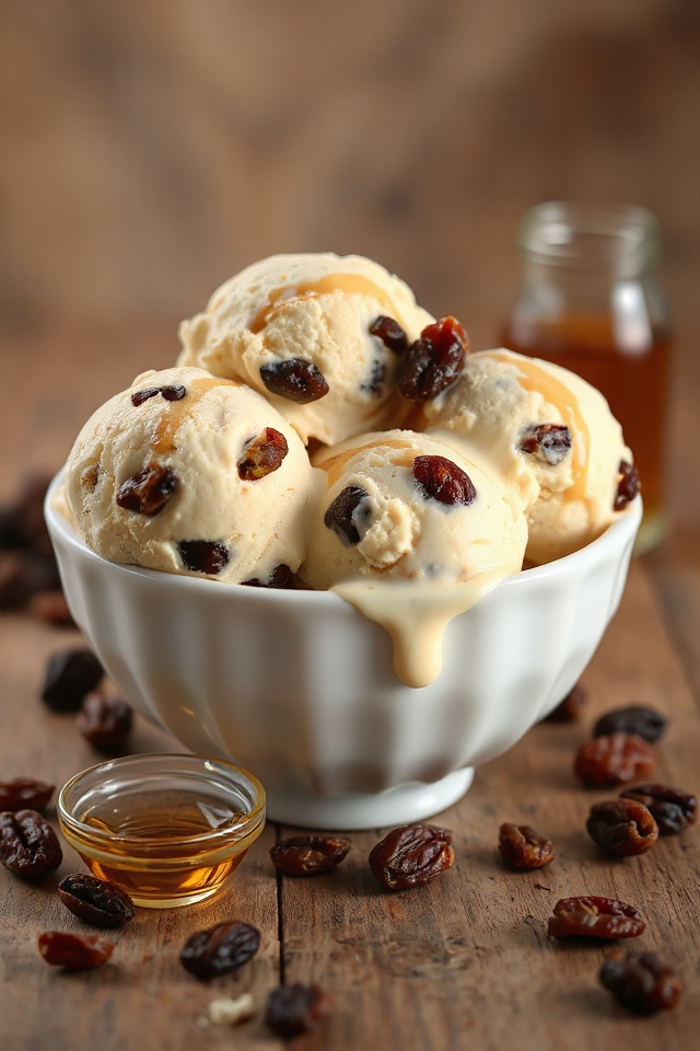 soak raisins make custard
