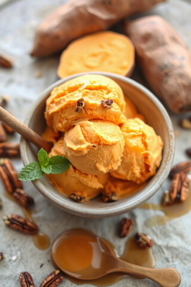 sweet potato ice cream recipe